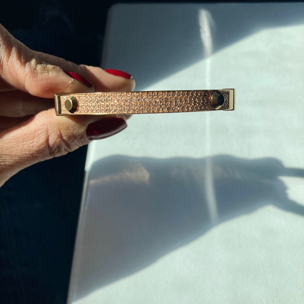 Rose gold bangle - Picture 6 of 8